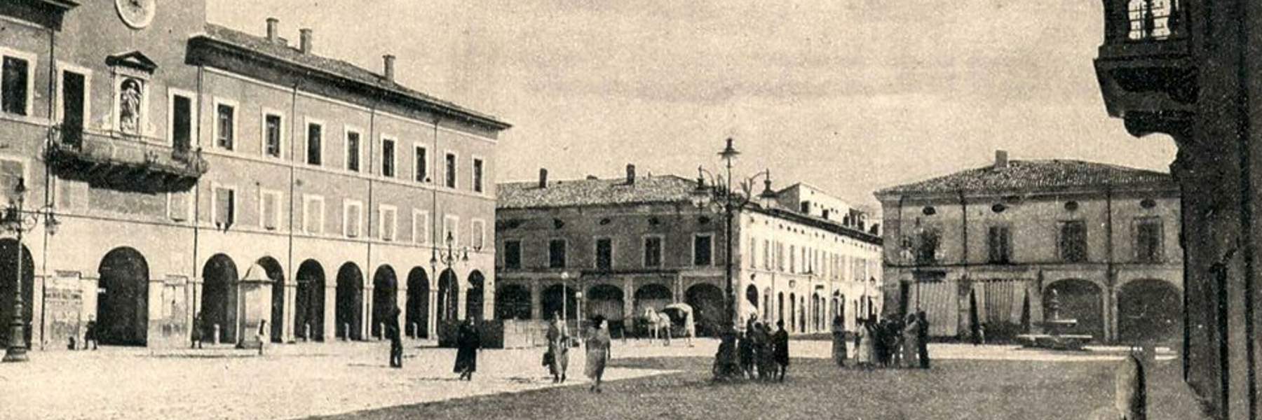 Der Boden des Piazzas Garibaldi