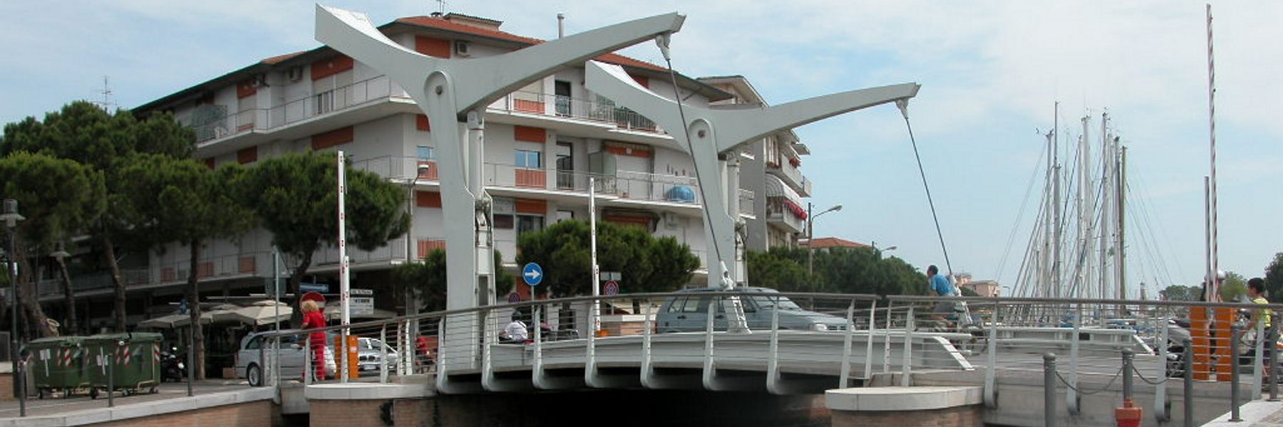 Die Brücke "Ponte delle Paratoie"