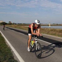 Länder des Triathlons, mit dem Fahrrad auf den Strecken des Ironman Italy Emilia Romagna