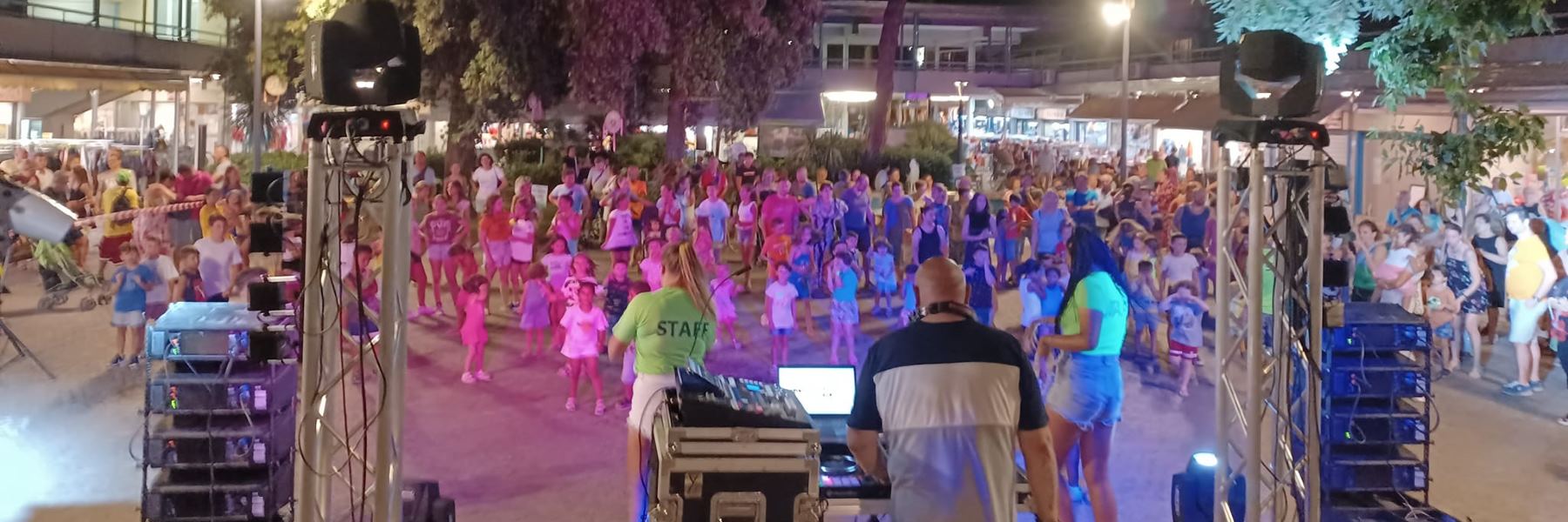 Schaumparty in Pinarella für Groß und Klein