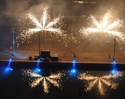 Neujahr in Cervia und Milano Marittima, Feuerwerke