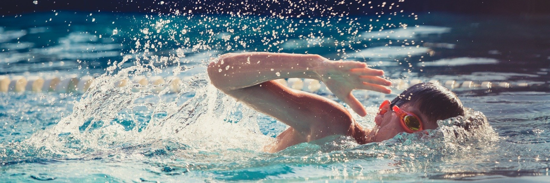 Schwimmbad im Hotel Flora