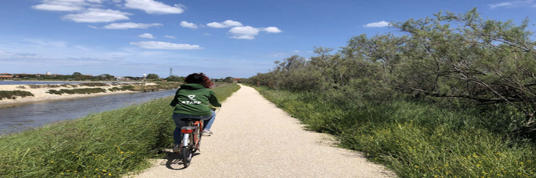 Pedalling through the salt pans