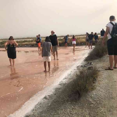 Salina, special salt harvesting excursion