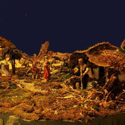 Mechanical Nativity scene 