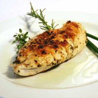 Chicken with sweet Cervia salt