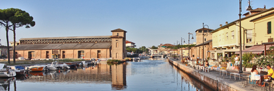 Salt Warehouses on the canal of Cervia, @Giulia Maioli