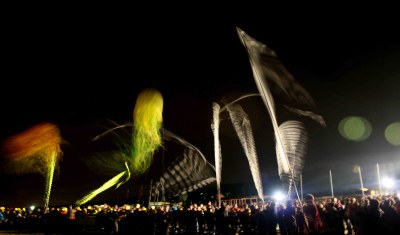 International Kite Festival, night fly