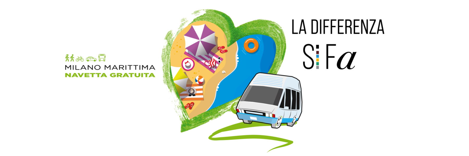 Free shuttle service in Milano Marittima