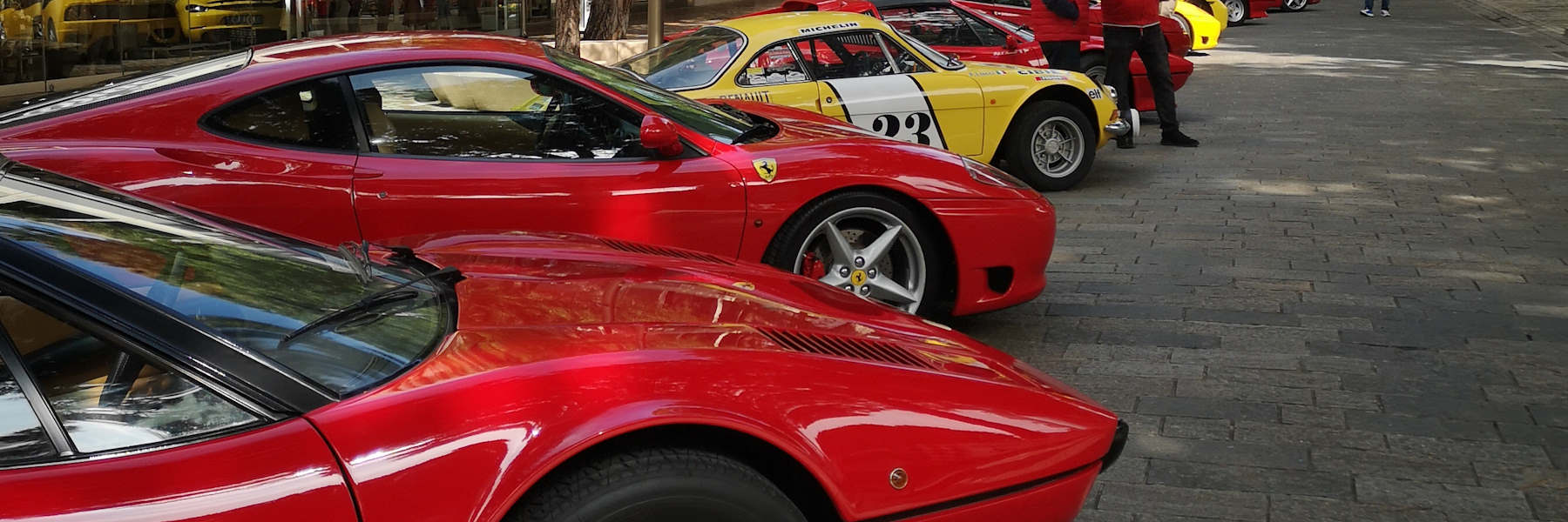 Rassemblement de Ferrari