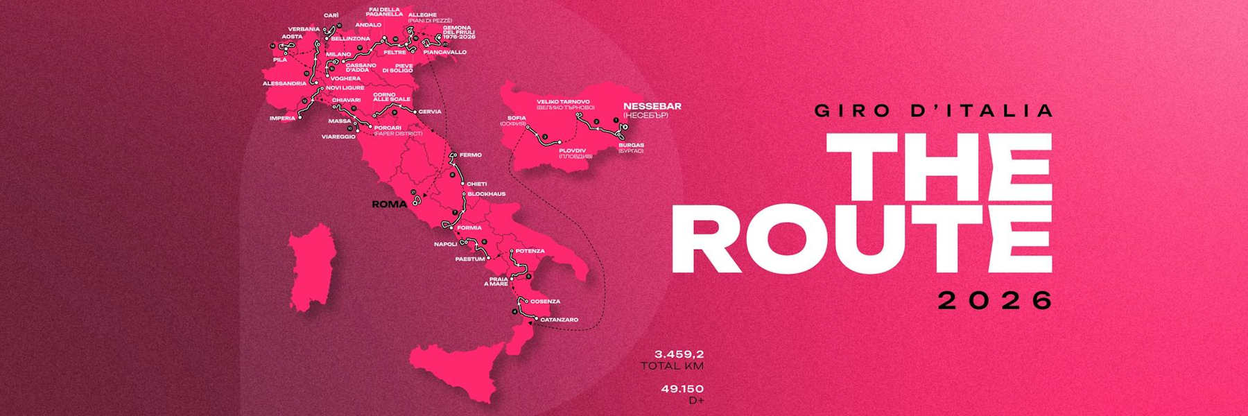 Le Giro d'Italia arrive à Cervia