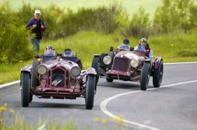 Mille Miglia, voitures