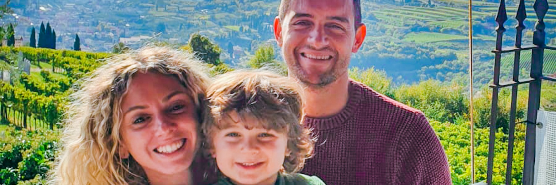 Familycation di Debora, Emanuele ed il piccolo Ludovico
