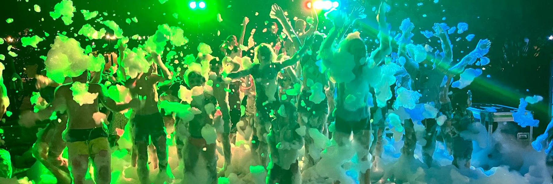 Schiuma party a Tagliata per grandi e piccini
