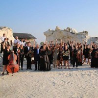 Tramonto in salina con la Grande Orchestra Città di Cervia