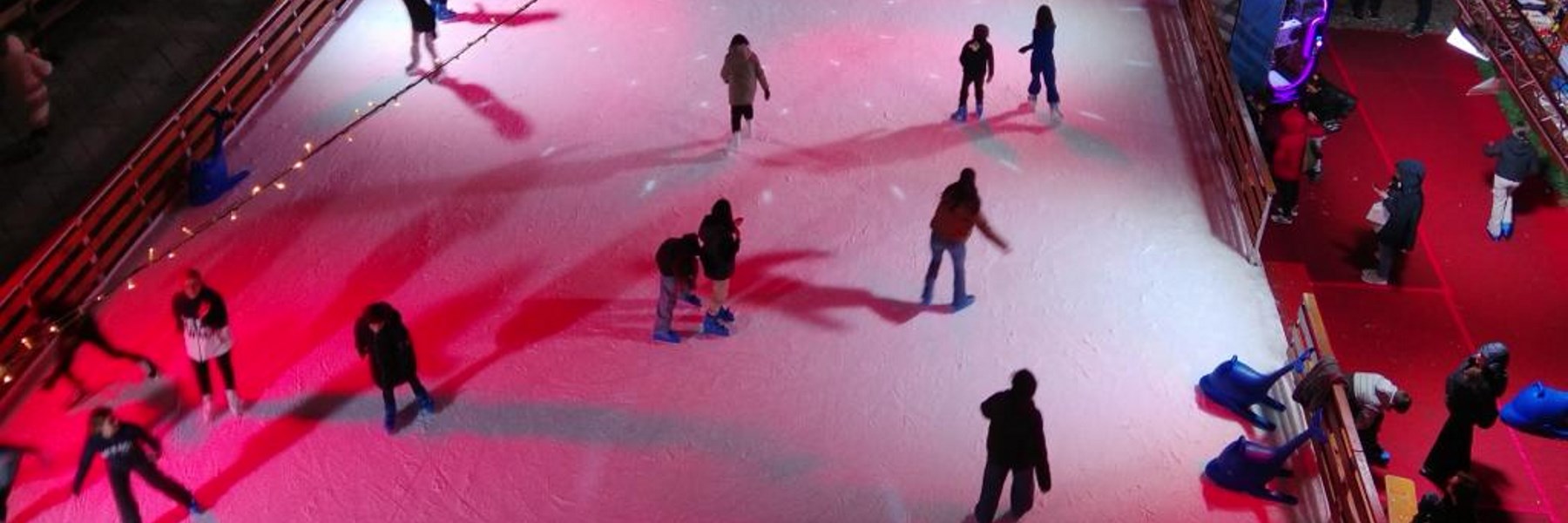 Cupido on ice sulla pista di ghiaccio, speciale San Valentino