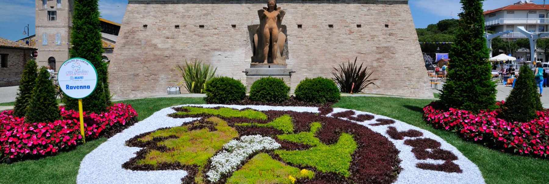 “Cervia città giardino” sboccia in omaggio a Dante