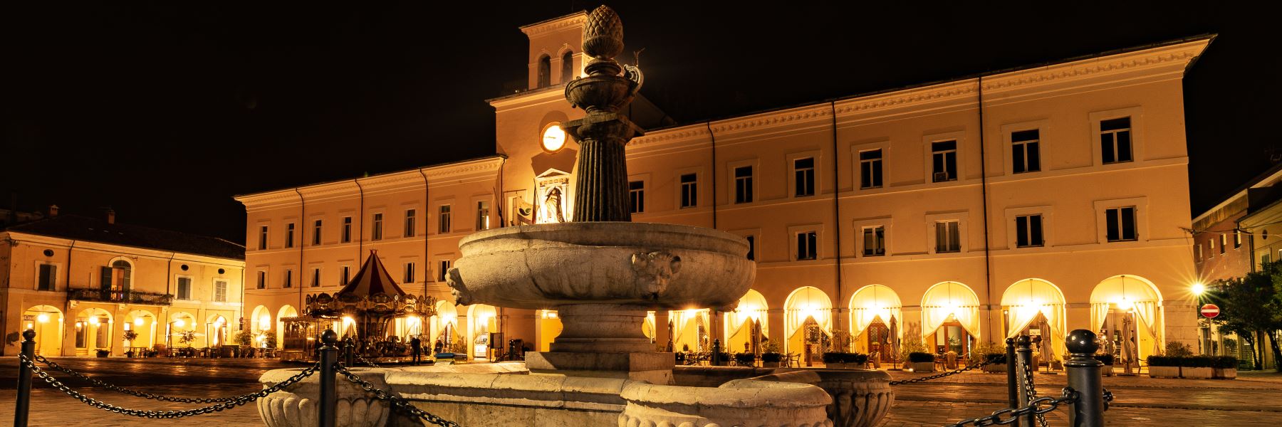 La fontana di Piazza Garibaldi
