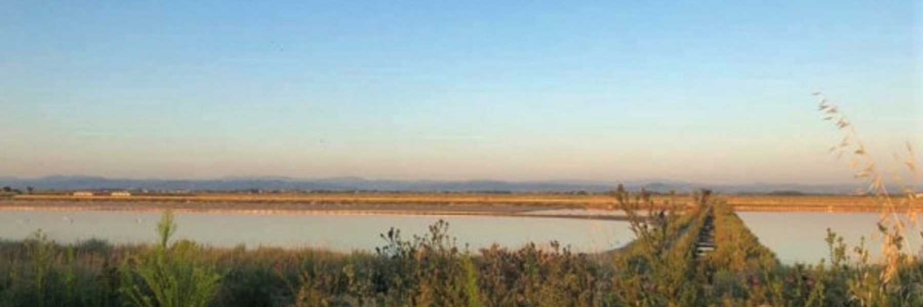 Le prime luci della Salina