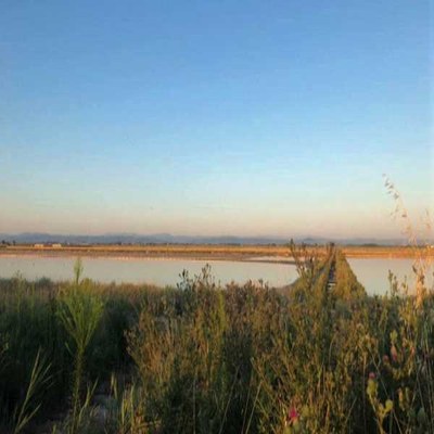 Le prime luci della Salina